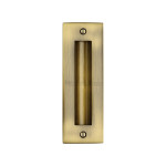 M Marcus Heritage Brass Flush Pull Handle 152 x 51mm